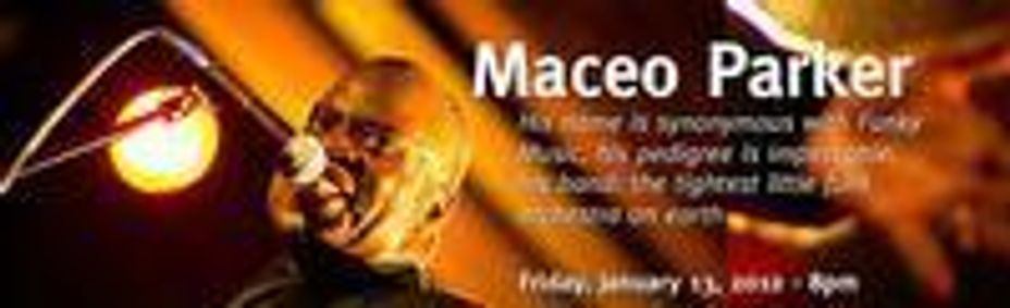 Maceo Parker show poster