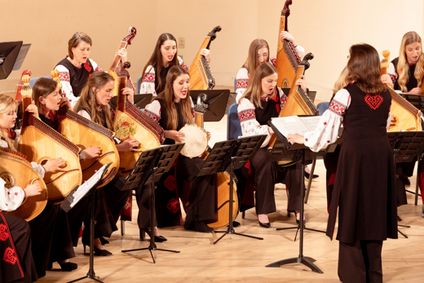 Women's Bandura Ensemble of North America: Songs from Near and Far show poster