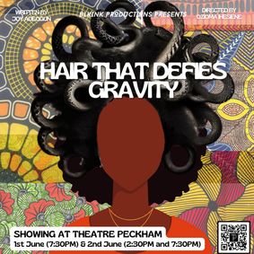 Hair That Defies Gravity show poster