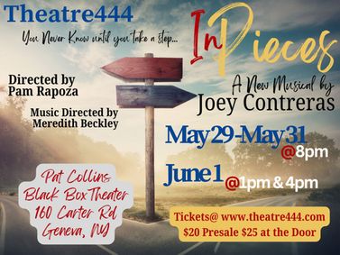 In Pieces show poster