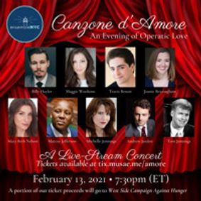 Canzoni d’Amore: An Evening of Operatic Love show poster