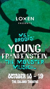 Young Frankenstein show poster