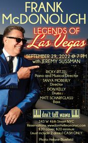 Legends of Las Vegas show poster