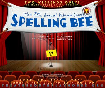 The 25th Annual Putnam County Spelling Bee show poster