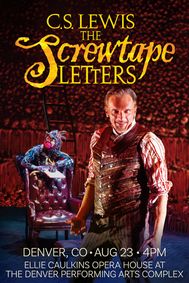 C.S. Lewis' The Screwtape Letters show poster
