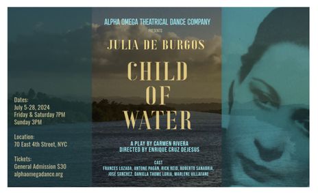 Julia De Burgos - Child of Water show poster