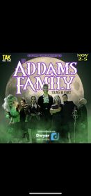 The Addams Family Young@Part show poster
