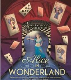 Alice in Wonderland show poster