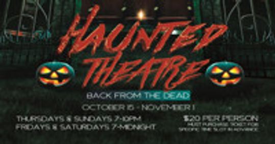 Haunted Theatre: Back From the Dead show poster
