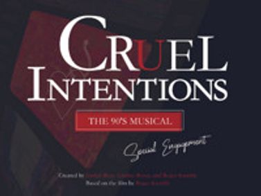 Cruel Intentions: A 90's Musical show poster