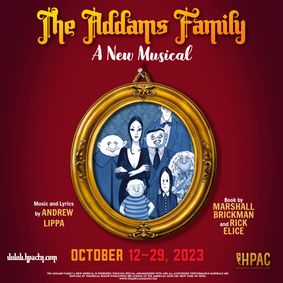 The Addams Family show poster