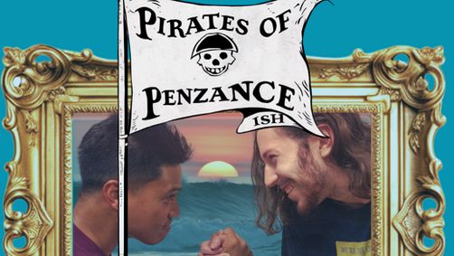 Pirates of Penzance Ish show poster