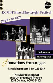 KCMPT Black Playwright Festival show poster
