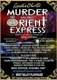 Agatha Christie's  Murder On The Orient Express show poster