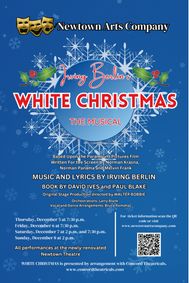 Irving Berlin’s White Christmas, The Musical show poster