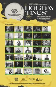 Holiday Tings' show poster