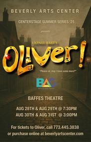 Oliver! show poster