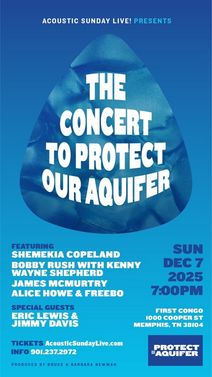 Acoustic Sunday Live! The Concert To Protect Our Aquifer