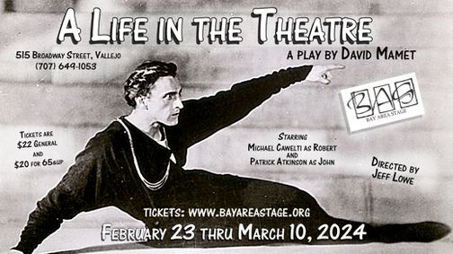 A Life in the Theatre a play by David Mamet show poster