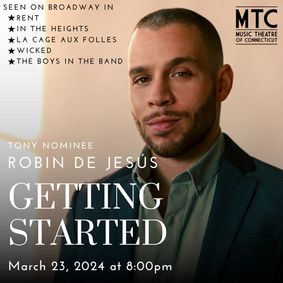 Getting Started with Robin de Jesús show poster