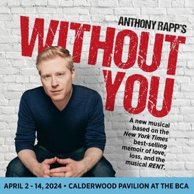 Anthony Rapp's Without You show poster