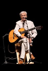 Caetano Veloso performs Meu Coco show poster
