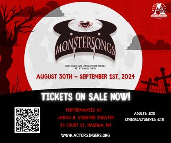 Monstersongs show poster