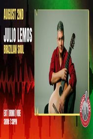 Julio Lemos - Live at Music City SF | Brazilian Soul show poster