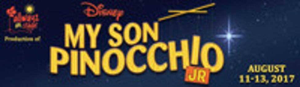 Disney's My Son Pinocchio, Jr. show poster
