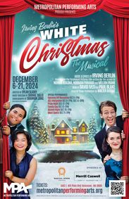 Irving Berlin’s White Christmas show poster