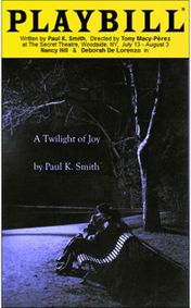 A Twilight of Joy show poster