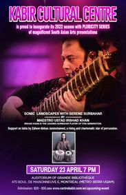 SONIC LANDSCAPES WITH SERENE SURBAHAR show poster