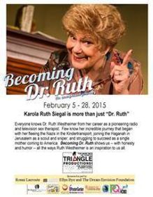 Becoming Dr. Ruth show poster
