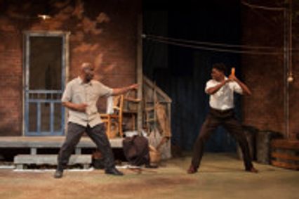 August Wilson's Fences show poster