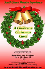 A Children's Christmas Carol show poster