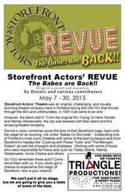 Storefront Revue: The Babes are BACK! show poster