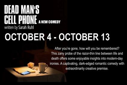 Dead Man's Cell Phone by Sarah Ruhl show poster