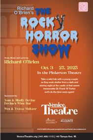 Richard O'Brien's The Rocky Horror Show show poster