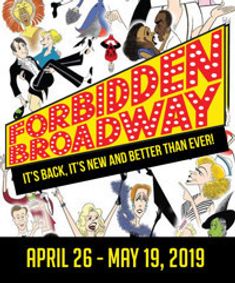 Forbidden Broadway show poster