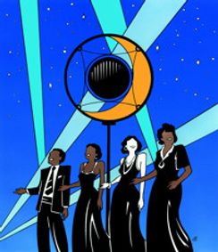 Blues in the Night show poster