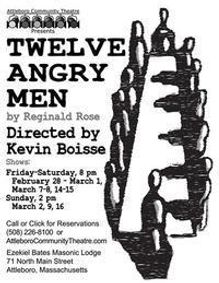 TWELVE ANGRY MEN show poster