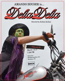 DeliaDelia! The Flat Chested Witch! show poster