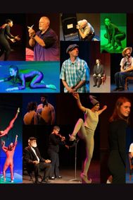 Itchy Clowns Cabaret show poster