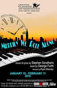 Merrily We Roll Along show poster