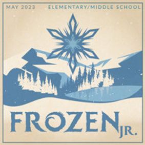 Frozen Jr. show poster