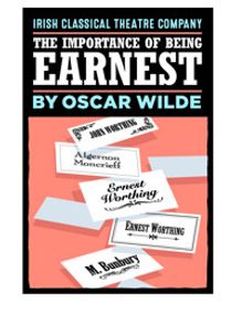 THE IMPORTANCE OF BEING EARNEST show poster