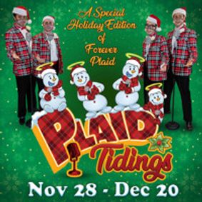 Plaid Tidings show poster