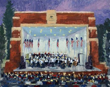 Pops in the Park show poster