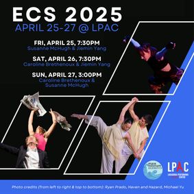Emerging Choreographer Series 2025 show poster