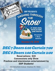 Dashing Through the Snow show poster